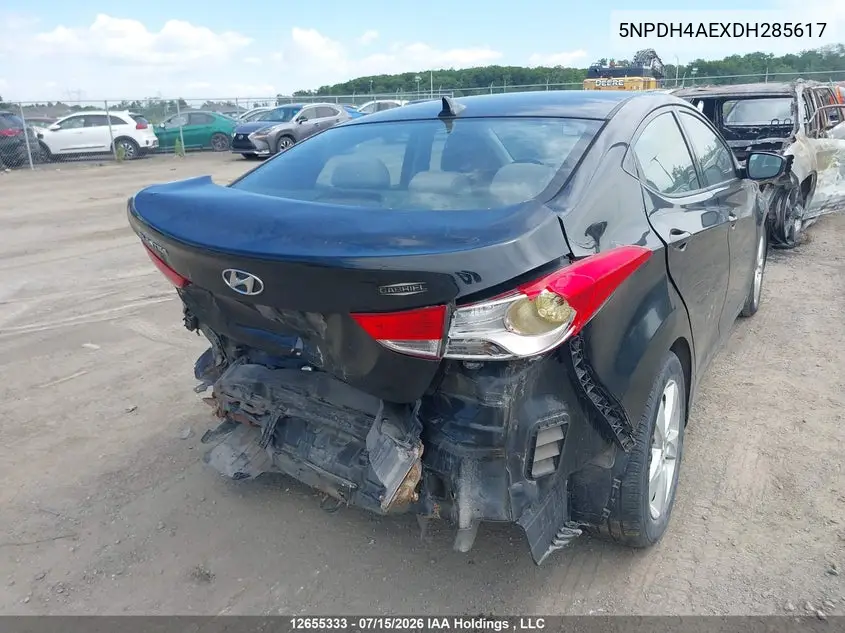 2013 HYUNDAI ELANTRA VIN 5NPDH4AEXDH285617 — фото 16