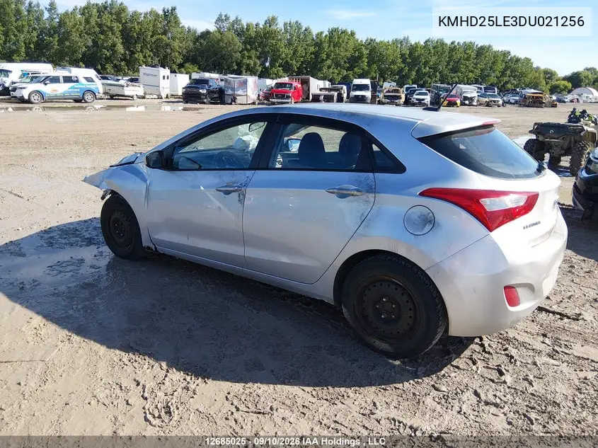 2013 HYUNDAI ELANTRA VIN KMHD25LE3DU021256 — фото 3