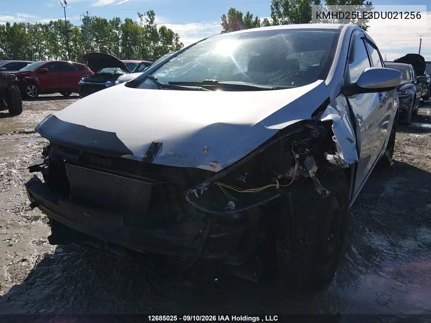 2013 HYUNDAI ELANTRA VIN KMHD25LE3DU021256 — фото 6