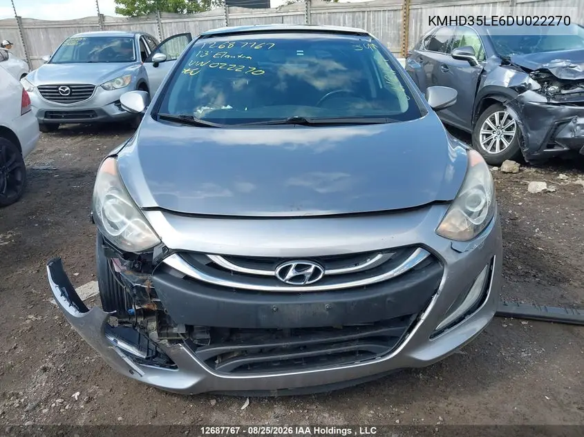 2013 HYUNDAI ELANTRA VIN KMHD35LE6DU022270 — фото 12