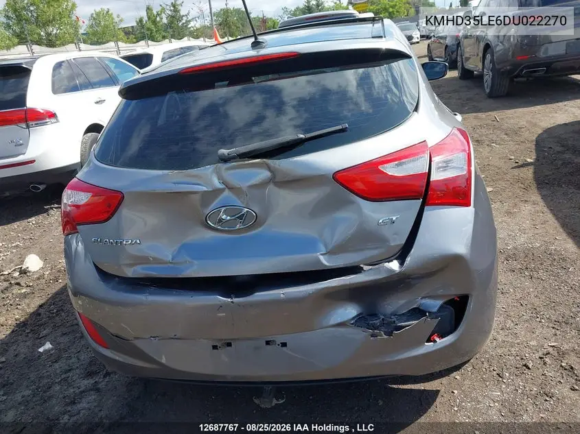 2013 HYUNDAI ELANTRA VIN KMHD35LE6DU022270 — фото 16