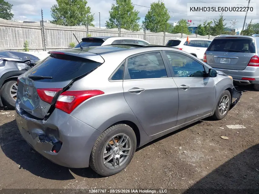 2013 HYUNDAI ELANTRA VIN KMHD35LE6DU022270 — фото 4