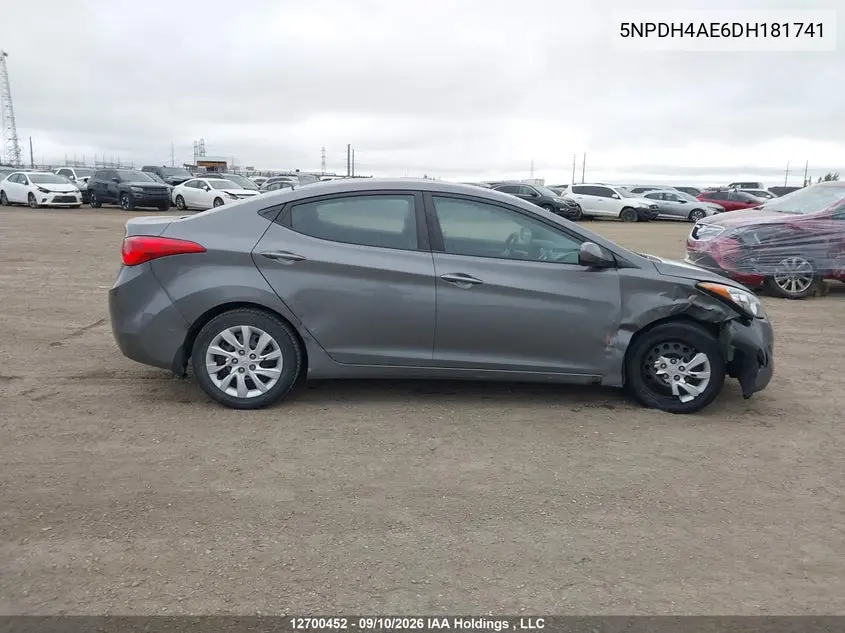 2013 HYUNDAI ELANTRA VIN 5NPDH4AE6DH181741 — фото 13