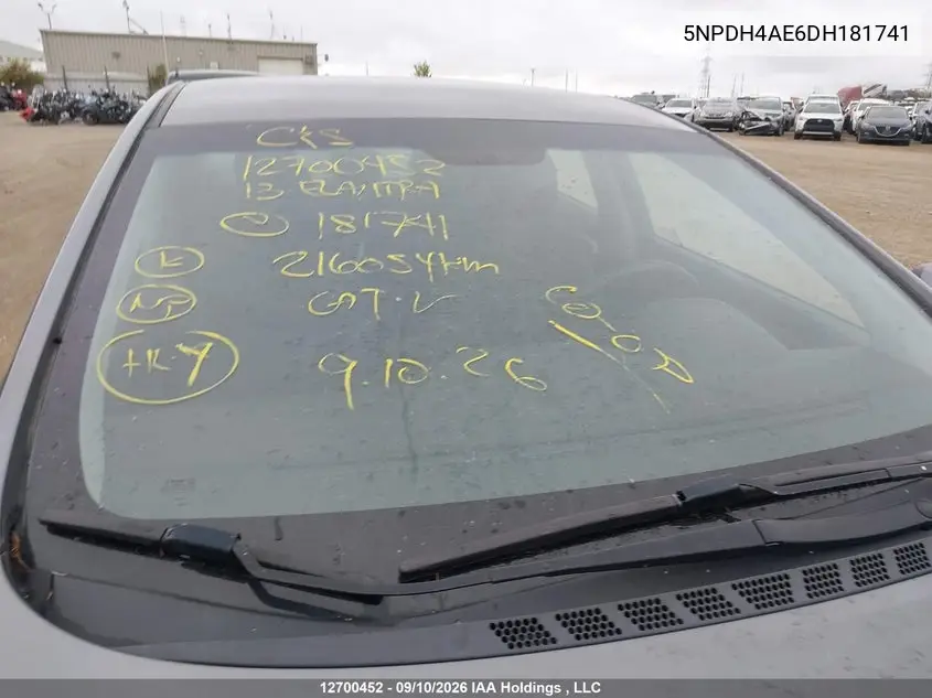 2013 HYUNDAI ELANTRA VIN 5NPDH4AE6DH181741 — фото 17
