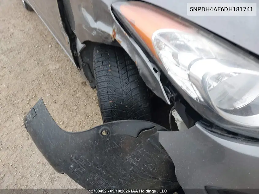 2013 HYUNDAI ELANTRA VIN 5NPDH4AE6DH181741 — фото 19
