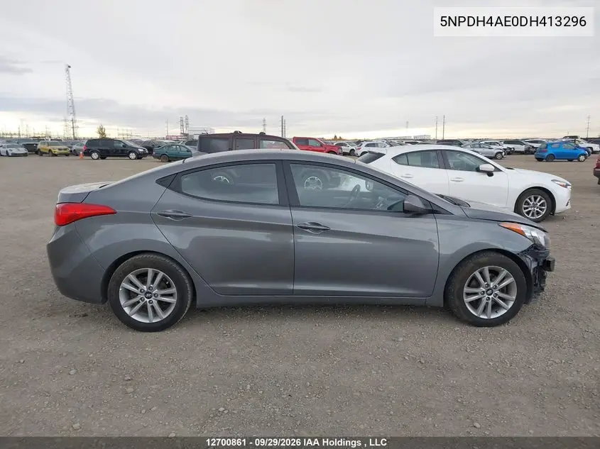 2013 HYUNDAI ELANTRA VIN 5NPDH4AE0DH413296 — фото 14