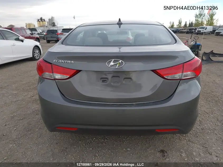 2013 HYUNDAI ELANTRA VIN 5NPDH4AE0DH413296 — фото 17