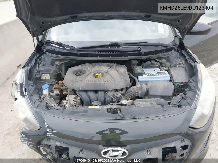 2013 HYUNDAI ELANTRA VIN KMHD25LE9DU123404 — фото 9