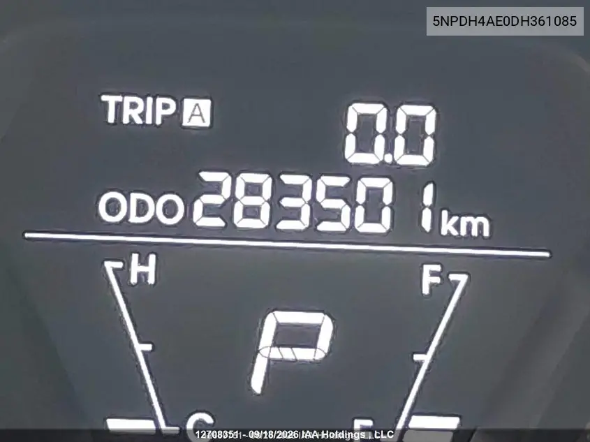 2013 HYUNDAI ELANTRA VIN 5NPDH4AE0DH361085 — фото 15