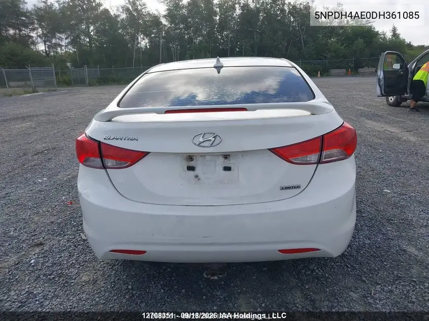 2013 HYUNDAI ELANTRA VIN 5NPDH4AE0DH361085 — фото 16