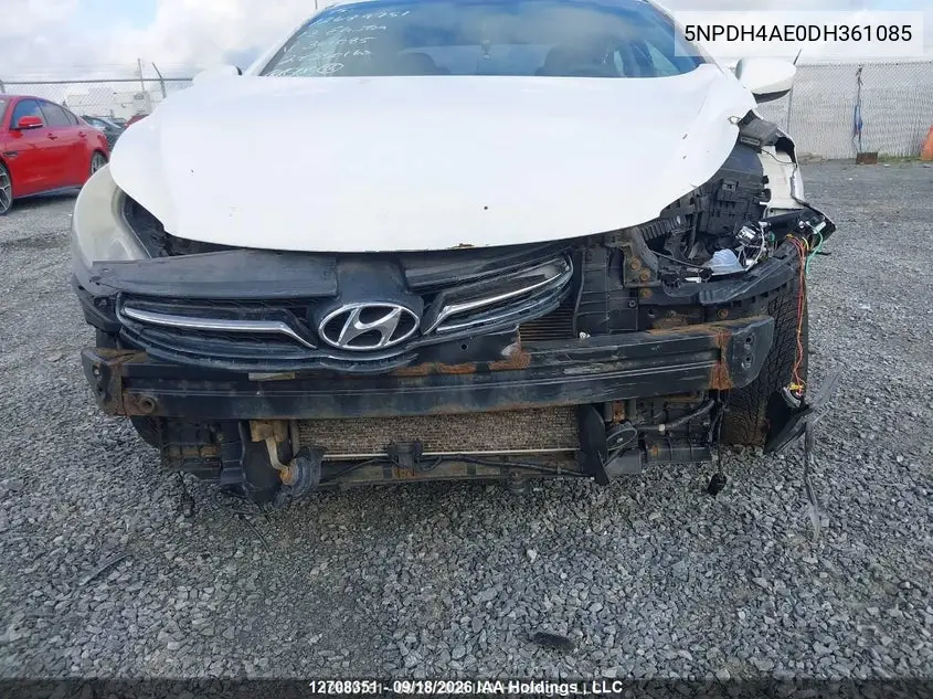 2013 HYUNDAI ELANTRA VIN 5NPDH4AE0DH361085 — фото 6