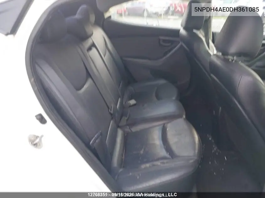 2013 HYUNDAI ELANTRA VIN 5NPDH4AE0DH361085 — фото 8