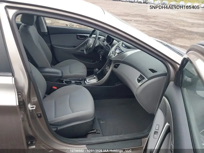 2013 HYUNDAI ELANTRA VIN 5NPDH4AE9DH165405 — фото 5