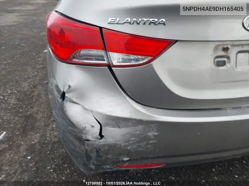 2013 HYUNDAI ELANTRA VIN 5NPDH4AE9DH165405 — фото 6