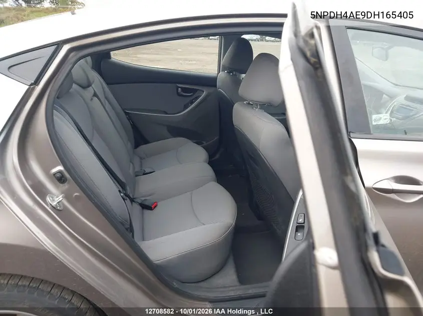 2013 HYUNDAI ELANTRA VIN 5NPDH4AE9DH165405 — фото 8
