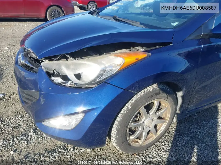 2013 HYUNDAI ELANTRA VIN KMHDH6AE6DU008587 — фото 11