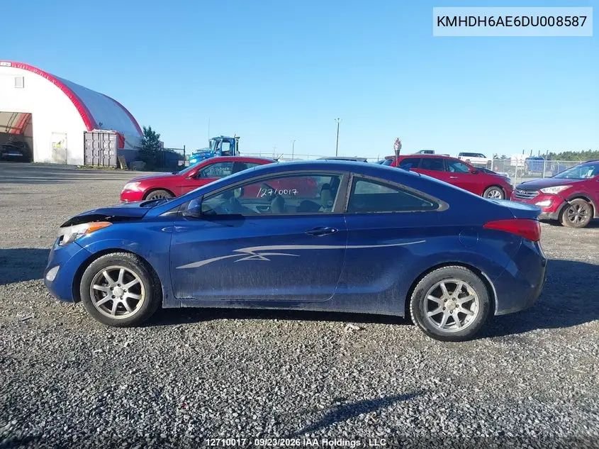 2013 HYUNDAI ELANTRA VIN KMHDH6AE6DU008587 — фото 14