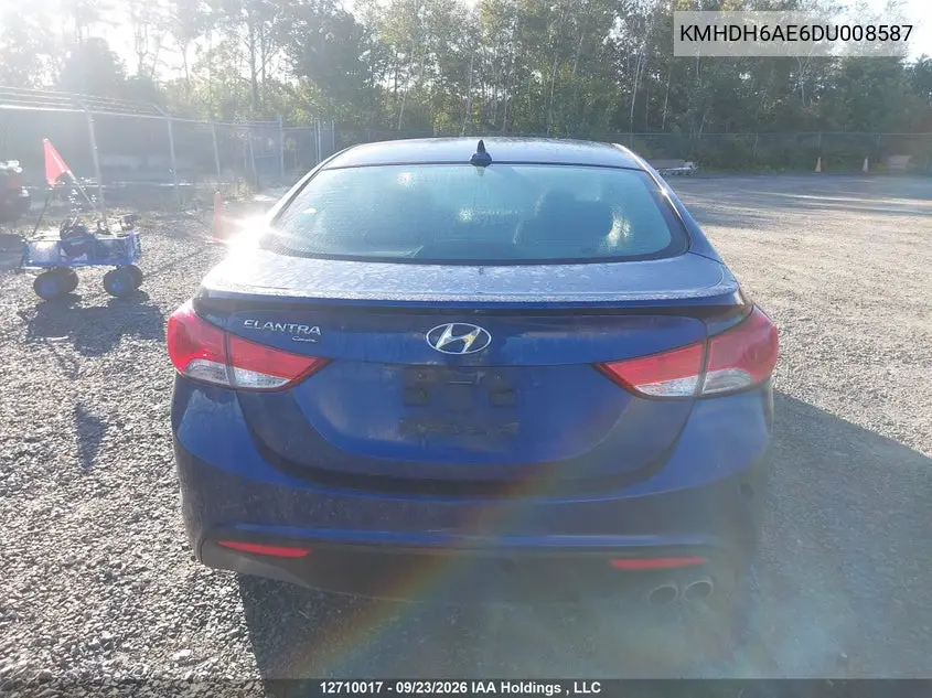 2013 HYUNDAI ELANTRA VIN KMHDH6AE6DU008587 — фото 16