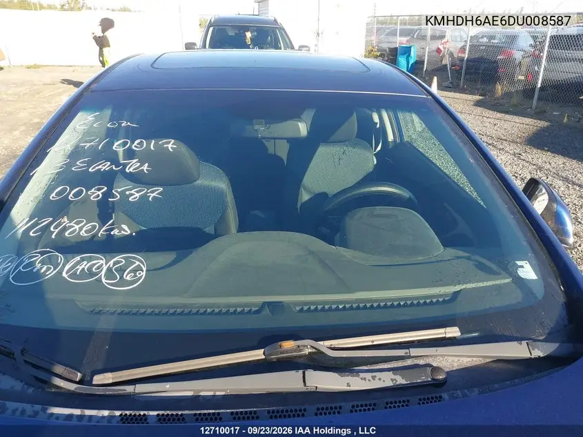2013 HYUNDAI ELANTRA VIN KMHDH6AE6DU008587 — фото 17
