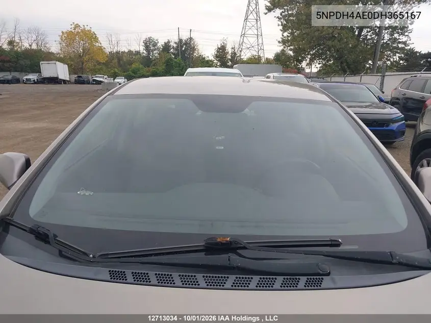 2013 HYUNDAI ELANTRA VIN 5NPDH4AE0DH365167 — фото 18