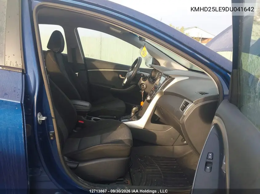 2013 HYUNDAI ELANTRA VIN KMHD25LE9DU041642 — фото 5