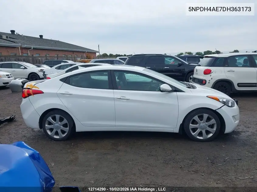 2013 HYUNDAI ELANTRA VIN 5NPDH4AE7DH363173 — фото 14