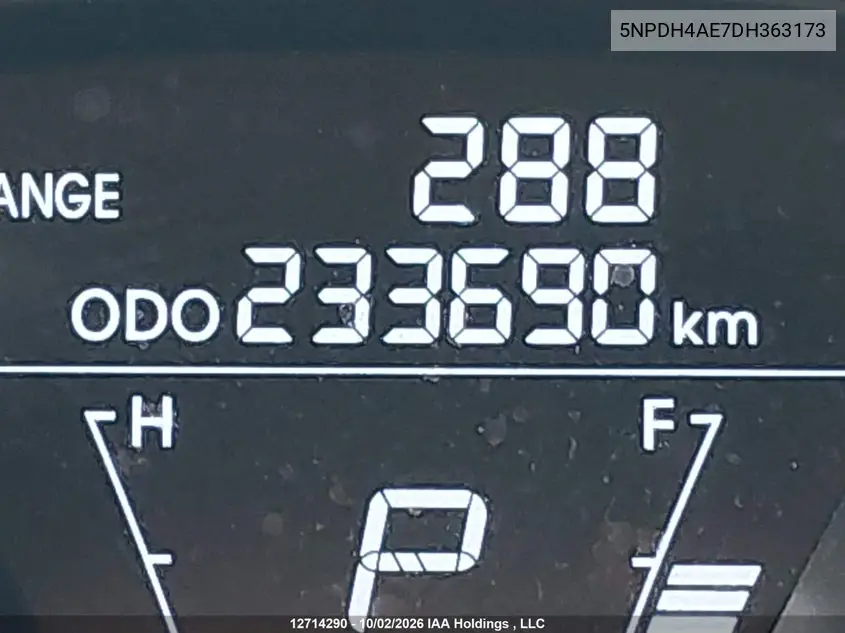 2013 HYUNDAI ELANTRA VIN 5NPDH4AE7DH363173 — фото 16