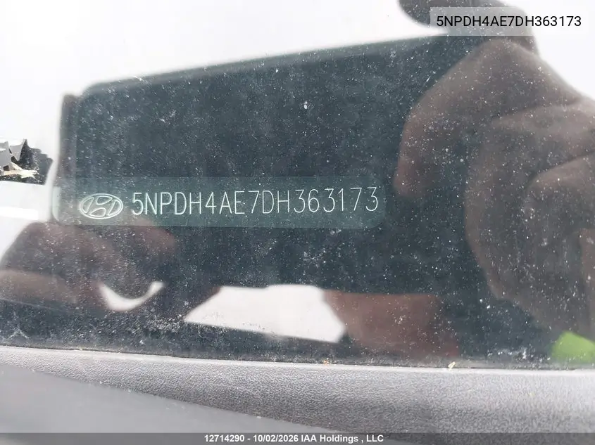 2013 HYUNDAI ELANTRA VIN 5NPDH4AE7DH363173 — фото 18