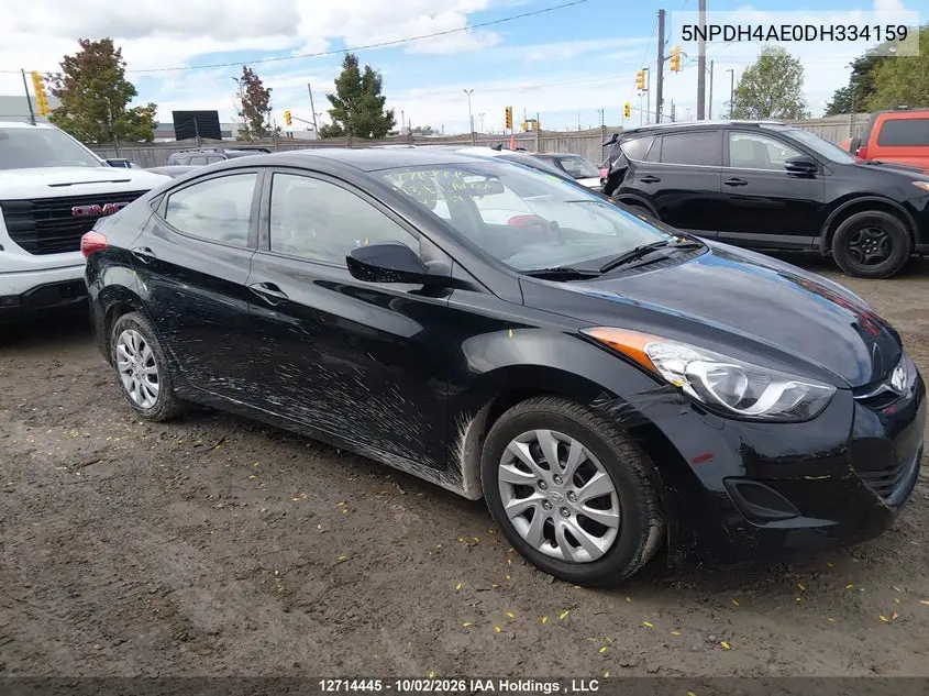2013 HYUNDAI ELANTRA VIN 5NPDH4AE0DH334159 — фото 12