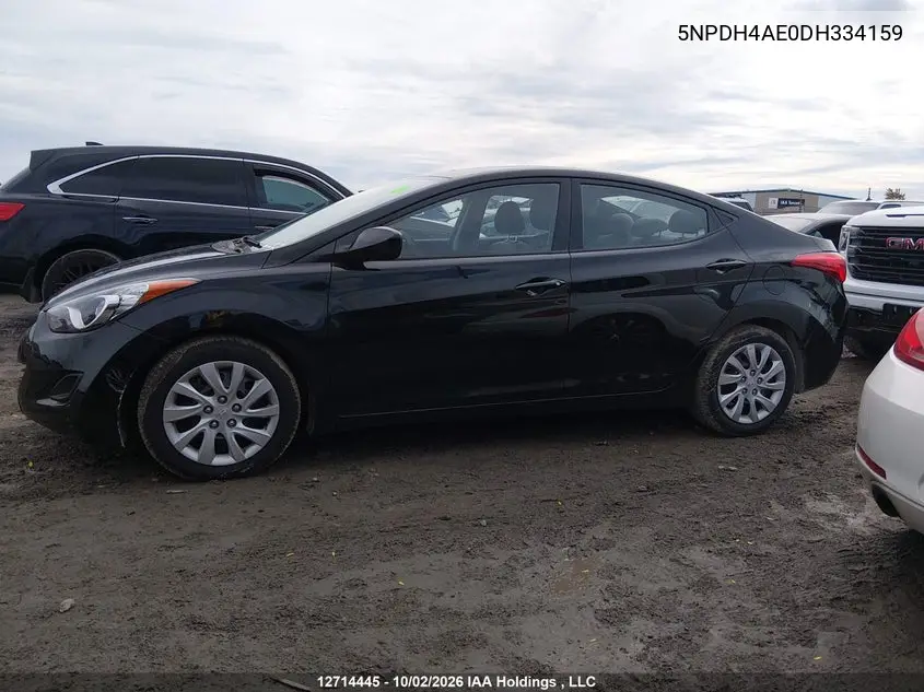 2013 HYUNDAI ELANTRA VIN 5NPDH4AE0DH334159 — фото 13