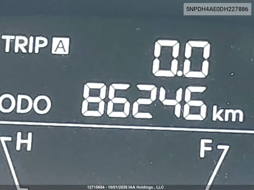 2013 HYUNDAI ELANTRA VIN 5NPDH4AE0DH227886 — фото 16