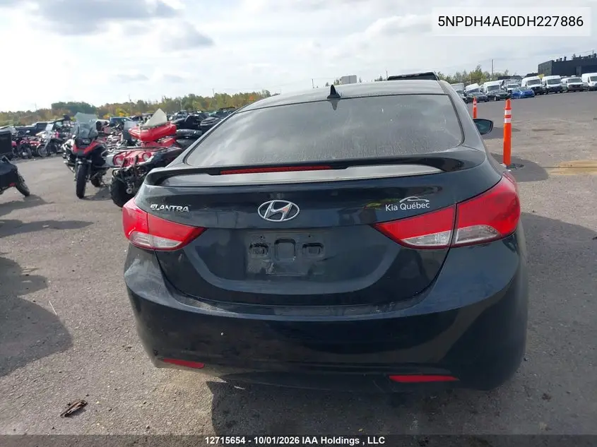2013 HYUNDAI ELANTRA VIN 5NPDH4AE0DH227886 — фото 17