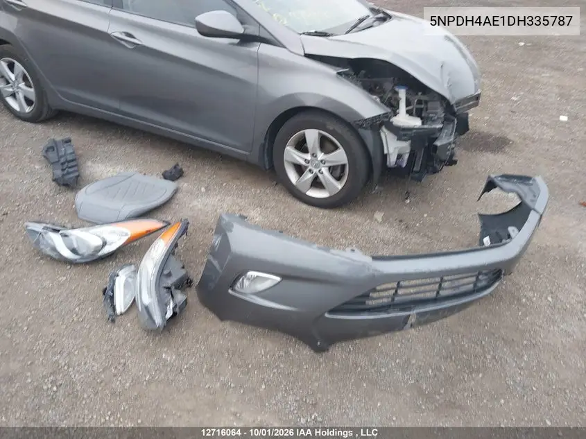 2013 HYUNDAI ELANTRA VIN 5NPDH4AE1DH335787 — фото 11