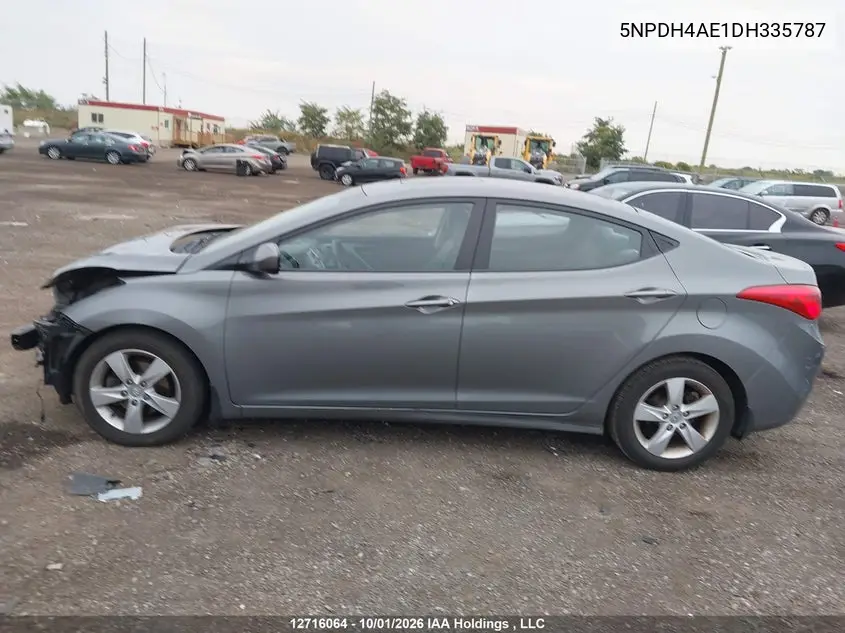 2013 HYUNDAI ELANTRA VIN 5NPDH4AE1DH335787 — фото 14