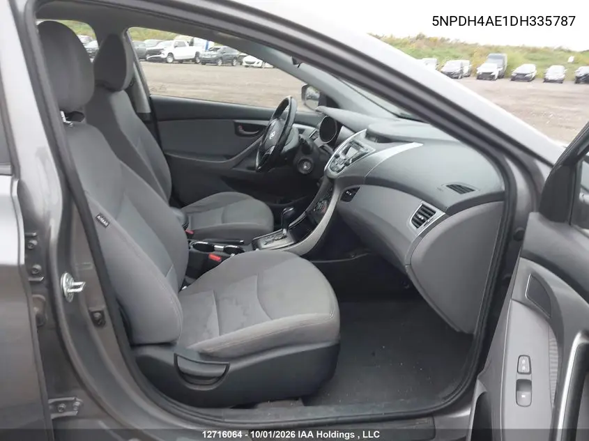 2013 HYUNDAI ELANTRA VIN 5NPDH4AE1DH335787 — фото 5