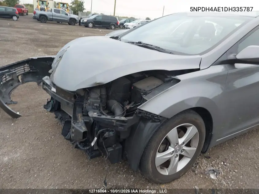 2013 HYUNDAI ELANTRA VIN 5NPDH4AE1DH335787 — фото 6
