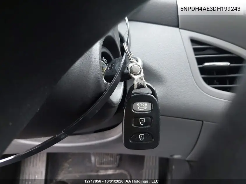 2013 HYUNDAI ELANTRA VIN 5NPDH4AE3DH199243 — фото 11