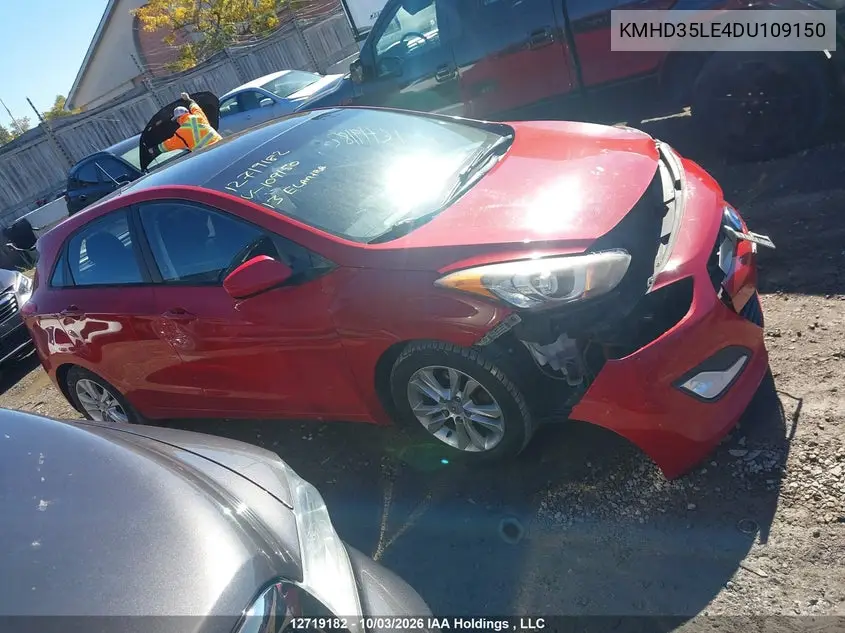 2013 HYUNDAI ELANTRA VIN KMHD35LE4DU109150 — фото 13