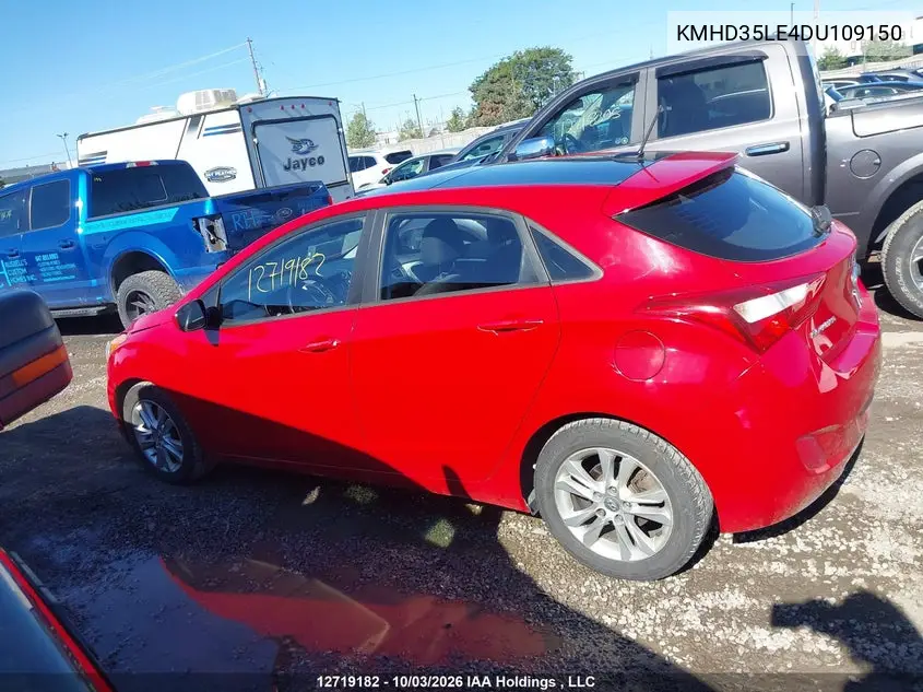 2013 HYUNDAI ELANTRA VIN KMHD35LE4DU109150 — фото 14