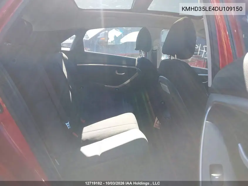 2013 HYUNDAI ELANTRA VIN KMHD35LE4DU109150 — фото 8