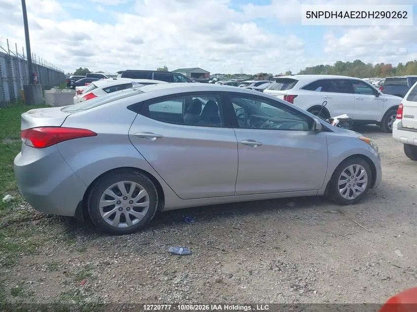 2013 HYUNDAI ELANTRA VIN 5NPDH4AE2DH290262 — фото 13