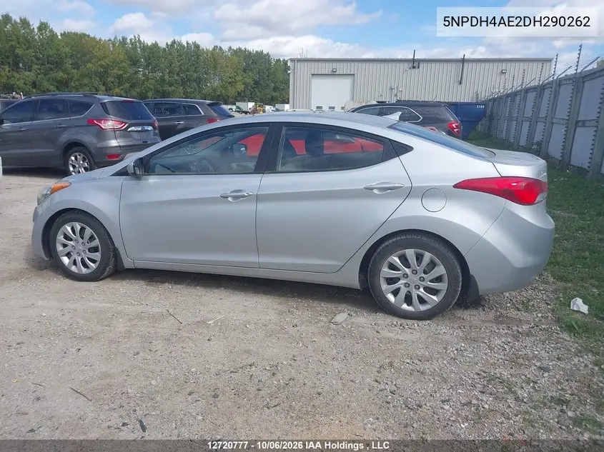 2013 HYUNDAI ELANTRA VIN 5NPDH4AE2DH290262 — фото 14