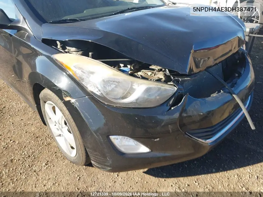 2013 HYUNDAI ELANTRA VIN 5NPDH4AE3DH387471 — фото 17