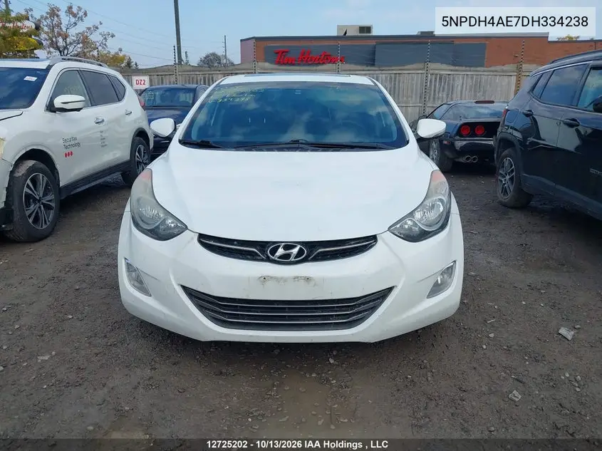 2013 HYUNDAI ELANTRA VIN 5NPDH4AE7DH334238 — фото 12