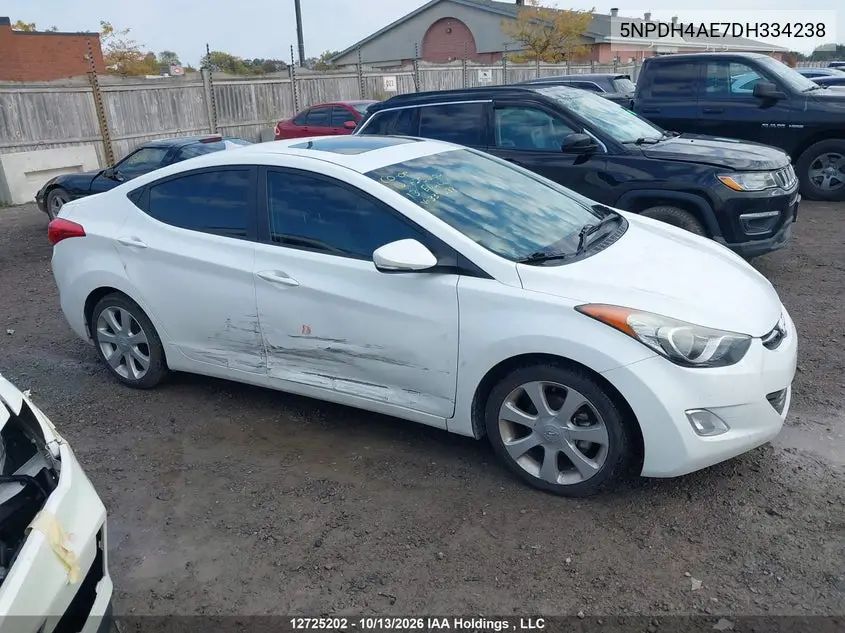 2013 HYUNDAI ELANTRA VIN 5NPDH4AE7DH334238 — фото 13