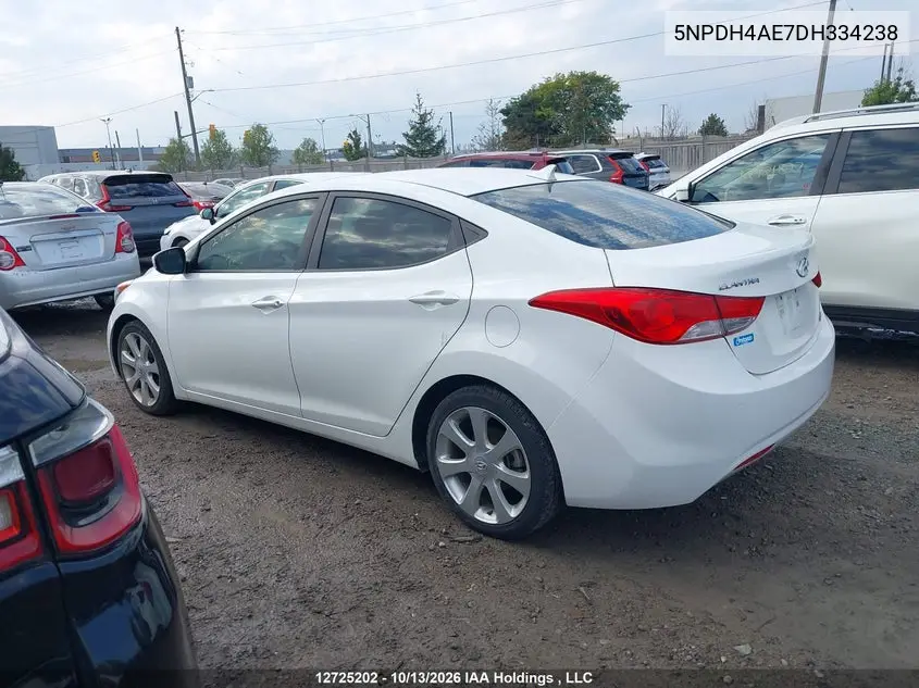 2013 HYUNDAI ELANTRA VIN 5NPDH4AE7DH334238 — фото 14