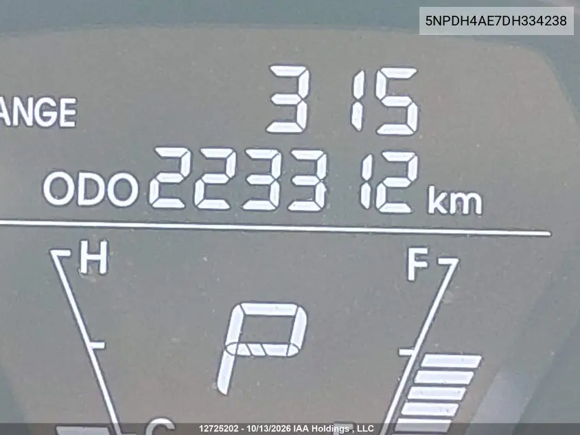 2013 HYUNDAI ELANTRA VIN 5NPDH4AE7DH334238 — фото 15