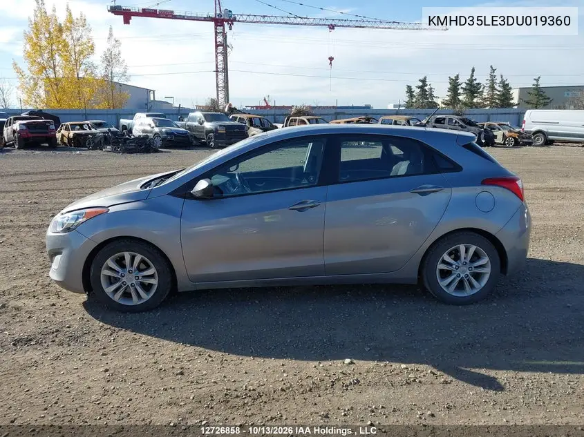 2013 HYUNDAI ELANTRA VIN KMHD35LE3DU019360 — фото 14