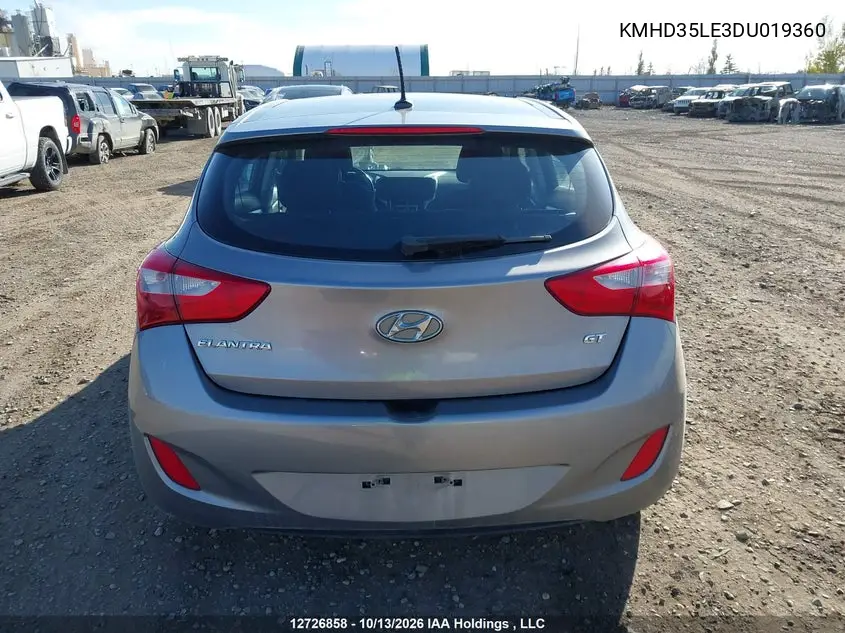 2013 HYUNDAI ELANTRA VIN KMHD35LE3DU019360 — фото 16