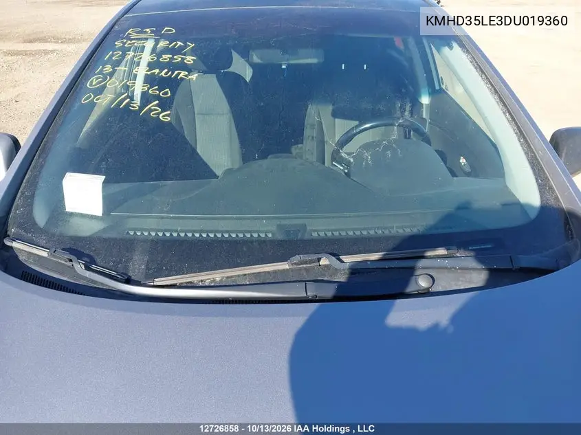 2013 HYUNDAI ELANTRA VIN KMHD35LE3DU019360 — фото 17